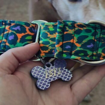 Collar martingale diseño Leopardo colores