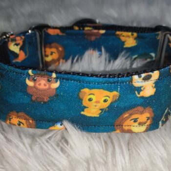 Collar martingale diseño Rey León